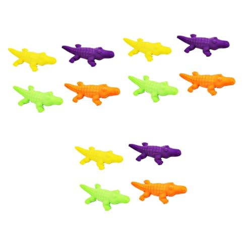 PHENOFICE 12 Stk Radiergummis Für Kinder Mini-cartoon-radierer Belohnungen Im Klassenzimmer Kinder Schreibwaren Krokodilspielzeug Krokodil Figur Belohnungen Für Studenten Spaß Stationär PHENOFICE 12 Stk Radiergummis Für Kinder Mini-cartoon-radierer Belohnungen Im Klassenzimmer Kinder Schreibwaren Krokodilspielzeug Krokodil Figur Belohnungen Für Studenten Spaß Stationär von PHENOFICE