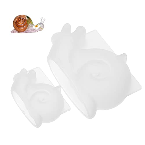 PHENOFICE 2 Stück Schneckenornamentform, Harz Epoxidformen, Silikonharzformen, Tiergussform, Schneckenform, Dekorform, Formen Für Epoxidharz, Silikonformen Für Harz, Epoxidharzformen, DIY PHENOFICE 2 Stück Schneckenornamentform, Harz Epoxidformen, Silikonharzformen, Tiergussform, Schneckenform, Dekorform, Formen Für Epoxidharz, Silikonformen Für Harz, Epoxidharzformen, DIY von PHENOFICE