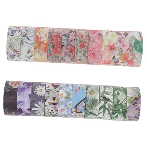 PHENOFICE 20 Rollen Washi Klebeband, Tagebuch Klebeband, Basteln, Aufkleber, Scrapbook, Dekorative Klebebänder, Klebeband Für Scrapbooking, DIY Dekorationsbänder, Druckband, Geschenkband PHENOFICE 20 Rollen Washi Klebeband, Tagebuch Klebeband, Basteln, Aufkleber, Scrapbook, Dekorative Klebebänder, Klebeband Für Scrapbooking, DIY Dekorationsbänder, Druckband, Geschenkband von PHENOFICE