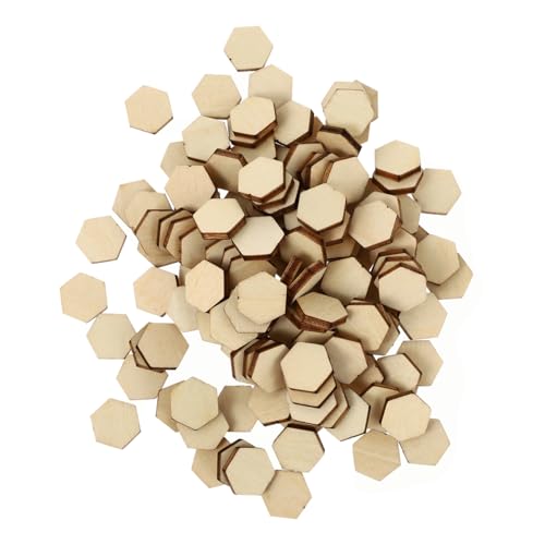 PHENOFICE 200 Stück Sechseckige Holzplatten Unlackierte Holzstücke für DIY Bastelarbeiten Hochzeiten Geburtstagsfeiern und Weihnachtsdekorationen PHENOFICE 200 Stück Sechseckige Holzplatten Unlackierte Holzstücke für DIY Bastelarbeiten Hochzeiten Geburtstagsfeiern und Weihnachtsdekorationen von PHENOFICE