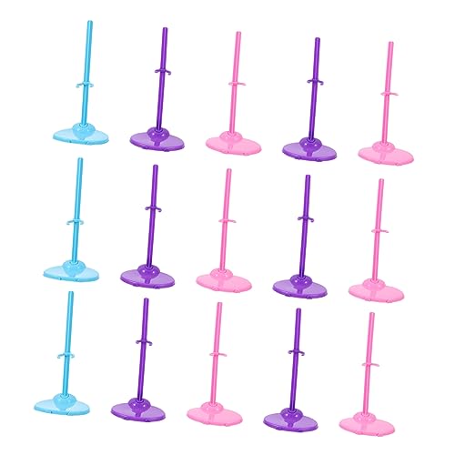 PHENOFICE 20st Puppenständer Zubehör Für Mädchenpuppen Puppenhalterungen Puppengestelle Kleiderständer Unterstützung Der Puppenhalterung Klarer Präsentationsständer Puppen Mini Stand Abs PHENOFICE 20st Puppenständer Zubehör Für Mädchenpuppen Puppenhalterungen Puppengestelle Kleiderständer Unterstützung Der Puppenhalterung Klarer Präsentationsständer Puppen Mini Stand Abs von PHENOFICE
