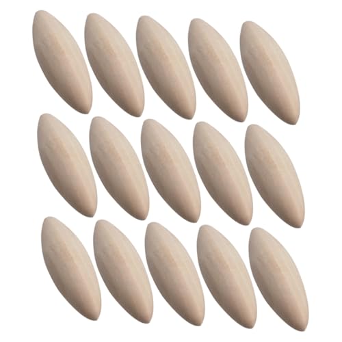 PHENOFICE 25 Stück Ovale Holzperlen Zum Basteln Lose Perlen Für Schmuckherstellung Holzperlen-zubehör Für Diy-projekte PHENOFICE 25 Stück Ovale Holzperlen Zum Basteln Lose Perlen Für Schmuckherstellung Holzperlen-zubehör Für Diy-projekte von PHENOFICE