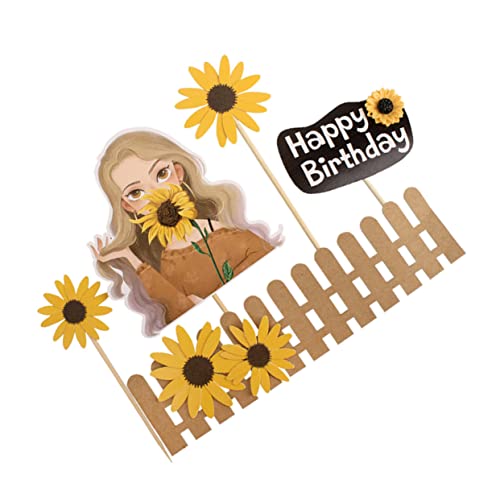 PHENOFICE 25-teiliges Kuchen-dekorationsset Mit Sonnenblumen- Für Geburtstage Zarte Kuchen-dekorationssets PHENOFICE 25-teiliges Kuchen-dekorationsset Mit Sonnenblumen- Für Geburtstage Zarte Kuchen-dekorationssets von PHENOFICE