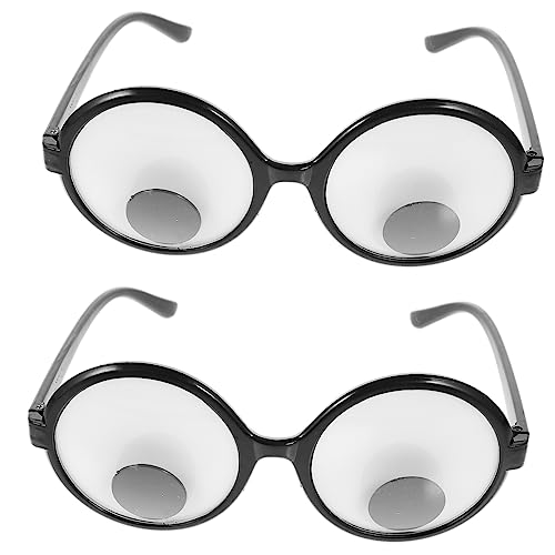 PHENOFICE 2st Rollbrille Halloween-Cosplay-Brille Rave Neonbrille Gläser Party Halloween Augäpfel Dekorationen Hängende Brille Polarisierte Sonnenbrille Damen Trendige Sonnenbrille Plastik PHENOFICE 2st Rollbrille Halloween-Cosplay-Brille Rave Neonbrille Gläser Party Halloween Augäpfel Dekorationen Hängende Brille Polarisierte Sonnenbrille Damen Trendige Sonnenbrille Plastik von PHENOFICE