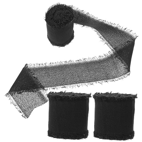 PHENOFICE 3 Rollen Handgerissenes Chiffonband, Dekorative Bänder, Blumenstrauß DIY Bänder, Handgefertigtes Blumenstraußband, Blumenverpackungsband, Blumenbänder, Band Für Blumensträuße, PHENOFICE 3 Rollen Handgerissenes Chiffonband, Dekorative Bänder, Blumenstrauß DIY Bänder, Handgefertigtes Blumenstraußband, Blumenverpackungsband, Blumenbänder, Band Für Blumensträuße, von PHENOFICE