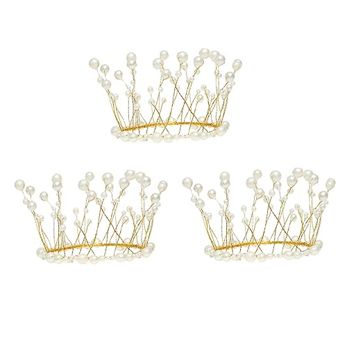 PHENOFICE 3 Stück Krone Kuchen Dekorieren Party Kuchen Dessert Ornament Kuchen Ornament Kuchen Dekoration Perlen Krone Kuchen Topper Perlen Kopfschmuck Cupcake Krone Kristalle PHENOFICE 3 Stück Krone Kuchen Dekorieren Party Kuchen Dessert Ornament Kuchen Ornament Kuchen Dekoration Perlen Krone Kuchen Topper Perlen Kopfschmuck Cupcake Krone Kristalle von PHENOFICE