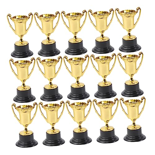 PHENOFICE 30St Trophäe Massenspielzeug kleiner Pokal Metalle für Preise Gehirnspielzeug Karnevalspreis plastik becher kunststoffbecher Preise belohnen Spielzeugmodell Golden Wiederverwendbar PHENOFICE 30St Trophäe Massenspielzeug kleiner Pokal Metalle für Preise Gehirnspielzeug Karnevalspreis plastik becher kunststoffbecher Preise belohnen Spielzeugmodell Golden Wiederverwendbar von PHENOFICE