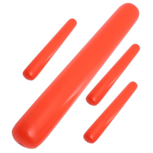 PHENOFICE 4 Stück Aufblasbares Stangenspielzeug, Zubehör Für Sportveranstaltungen, Aufblasbare Cheerleading Sticks, Jubelstäbe, Party Sticks, Aufblasbare Party Requisiten, Aufblasbare von PHENOFICE