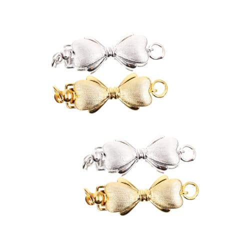 PHENOFICE 4 Stück Kettengliederschnalle Perlenkette Diy Verschluss Schmuck Diy Zubehör Perlenarmband Kettenverbinder Verschlüsse Für Schmuckverschlüsse Anhänger Bügelverbinder Metall PHENOFICE 4 Stück Kettengliederschnalle Perlenkette Diy Verschluss Schmuck Diy Zubehör Perlenarmband Kettenverbinder Verschlüsse Für Schmuckverschlüsse Anhänger Bügelverbinder Metall von PHENOFICE