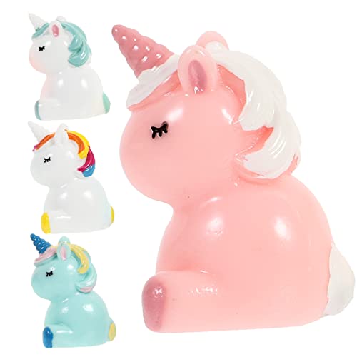 PHENOFICE 4 Stück Mikrolandschaftsdekoration Feendekorationen Einhorn-verzierung Einhorn Tortenaufleger Feenhaftes Spielzeug Einhorn-Desktop-Ornament Mini-tierfiguren Einhorn Miniatur Harz PHENOFICE 4 Stück Mikrolandschaftsdekoration Feendekorationen Einhorn-verzierung Einhorn Tortenaufleger Feenhaftes Spielzeug Einhorn-Desktop-Ornament Mini-tierfiguren Einhorn Miniatur Harz von PHENOFICE