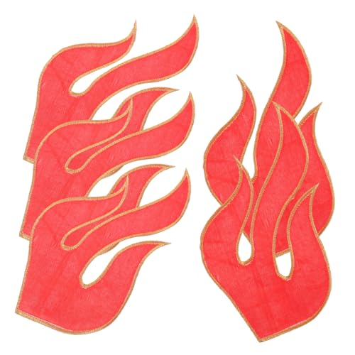 PHENOFICE Modische Aufnäher mit Feuer- und Flammenmotiv bestickte Aufnäher zum Dekorieren und Reparieren von Kleidung. PHENOFICE Modische Aufnäher mit Feuer- und Flammenmotiv bestickte Aufnäher zum Dekorieren und Reparieren von Kleidung. von PHENOFICE