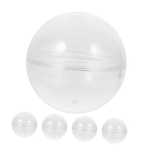 PHENOFICE 5 Stück Gacha Muschel Geschenkfüller Für Osterkörbchen, Automatenkapseln Für Kinder, Kleine Runde Kapseln Für Automatenverpackungen, Befüllbare Leere Bälle, Runde Bälle, PHENOFICE 5 Stück Gacha Muschel Geschenkfüller Für Osterkörbchen, Automatenkapseln Für Kinder, Kleine Runde Kapseln Für Automatenverpackungen, Befüllbare Leere Bälle, Runde Bälle, von PHENOFICE