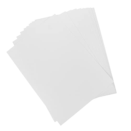 PHENOFICE 50 Blatt Paper Jam Cardstock Karton Blanko Zeichenpapier Kinder Zeichenpapier Kartonpapier Ölpastellpapier Kunstmalpapier Skizzenpapier Zum Zeichnen Papier Zum Malen Für Kinder von PHENOFICE