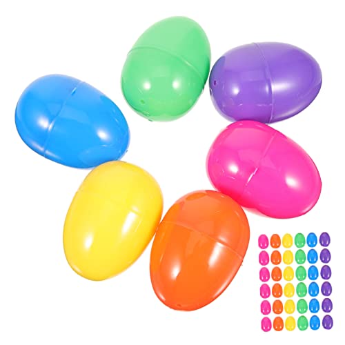 PHENOFICE 50 Stück Osterei Spielzeug leere eier zum füllen Ei füllbares Ornament Ostereier aufhängen easter egg decoration Kinderspielzeug Geschenkboxen mit Süßigkeiten zu Ostern Plastik PHENOFICE 50 Stück Osterei Spielzeug leere eier zum füllen Ei füllbares Ornament Ostereier aufhängen easter egg decoration Kinderspielzeug Geschenkboxen mit Süßigkeiten zu Ostern Plastik von PHENOFICE