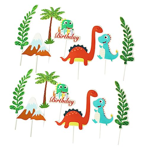 PHENOFICE 6 Sätze à 42 Stück Kucheneinsatz Tierische Kuchendekoration Dinosaurier-cupcake-picks Süße Topper-picks Cupcake-kapazitäten Wald-cupcake-topper Tierdekoration Hölzern PHENOFICE 6 Sätze à 42 Stück Kucheneinsatz Tierische Kuchendekoration Dinosaurier-cupcake-picks Süße Topper-picks Cupcake-kapazitäten Wald-cupcake-topper Tierdekoration Hölzern von PHENOFICE