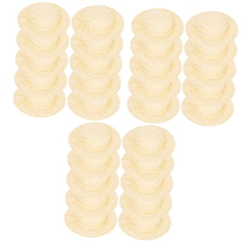 PHENOFICE 60 STK Gewebter Papierhut Miniatur-strickmütze Miniatur-Mini-hüte Kleine Hutstütze Minihüte Für Puppen Miniatur-puppenhüte Kleine Puppenhüte Kleine Hüte Für Puppen Mini-Strohhut PHENOFICE 60 STK Gewebter Papierhut Miniatur-strickmütze Miniatur-Mini-hüte Kleine Hutstütze Minihüte Für Puppen Miniatur-puppenhüte Kleine Puppenhüte Kleine Hüte Für Puppen Mini-Strohhut von PHENOFICE