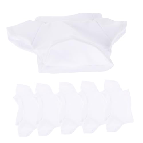 PHENOFICE 6Stücke Puppenkleidung Teiliges Baumwoll T Shirt Outfit für Bärenpuppen Wiederverwendbare Dekoration Leicht Auszuziehen für Puppenliebhaber PHENOFICE 6Stücke Puppenkleidung Teiliges Baumwoll T Shirt Outfit für Bärenpuppen Wiederverwendbare Dekoration Leicht Auszuziehen für Puppenliebhaber von PHENOFICE