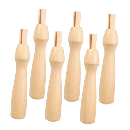 PHENOFICE 6Stücke Teiliges Holzgriffe für Filznadeln Ergonomisches Nadelfilzwerkzeug für Kreative Projekte und Heimwerkerarbeiten für Anfänger und Profis PHENOFICE 6Stücke Teiliges Holzgriffe für Filznadeln Ergonomisches Nadelfilzwerkzeug für Kreative Projekte und Heimwerkerarbeiten für Anfänger und Profis von PHENOFICE
