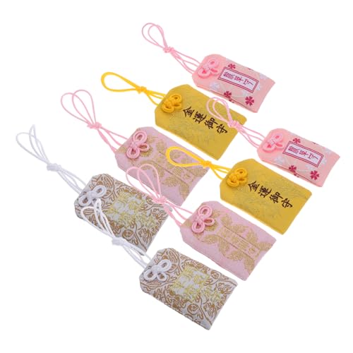 PHENOFICE 8st Wächter-gebetstasche Japanischer Glücksbringer Chinesischer Glücksanhänger Glücksbringer Für Die Gesundheit Glücksbringer Für Männer Segen Taschenanhänger Omamori-charme Stoff PHENOFICE 8st Wächter-gebetstasche Japanischer Glücksbringer Chinesischer Glücksanhänger Glücksbringer Für Die Gesundheit Glücksbringer Für Männer Segen Taschenanhänger Omamori-charme Stoff von PHENOFICE