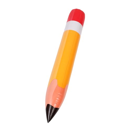 PHENOFICE Aufblasbarer Bleistiftballon Orange PVC Dekoration für Schulanfang Classroom Dekoration Luftballons für Partys und Fotosessions PHENOFICE Aufblasbarer Bleistiftballon Orange PVC Dekoration für Schulanfang Classroom Dekoration Luftballons für Partys und Fotosessions von PHENOFICE