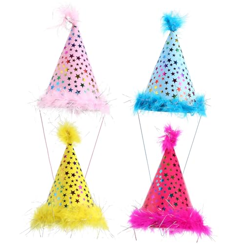 PHENOFICE Festival Party Kopfbedeckungen 4er Pack Sterne Tuch Hüte Geburtstag Foto Requisiten Party Supplies Dekorative PHENOFICE Festival Party Kopfbedeckungen 4er Pack Sterne Tuch Hüte Geburtstag Foto Requisiten Party Supplies Dekorative von PHENOFICE