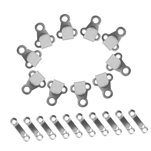 PHENOFICE Haken Und Ösen Zum Nähen 10 Sätze Metall-kleiderhaken Mit Steg Geeignet Für Bhs Jeans Hemden Und Bekleidungszubehör PHENOFICE Haken Und Ösen Zum Nähen 10 Sätze Metall-kleiderhaken Mit Steg Geeignet Für Bhs Jeans Hemden Und Bekleidungszubehör von PHENOFICE