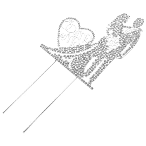 PHENOFICE Hochzeitstortendekoration, Feiertags Tortenspieße, Hochzeitspaar Ornament, Party Cupcake Topper, Hochzeitspaar Tortenaufsatz, Tortendekor Für Hochzeit, Mr. Mrs. Tortenaufsatz, PHENOFICE Hochzeitstortendekoration, Feiertags Tortenspieße, Hochzeitspaar Ornament, Party Cupcake Topper, Hochzeitspaar Tortenaufsatz, Tortendekor Für Hochzeit, Mr. Mrs. Tortenaufsatz, von PHENOFICE