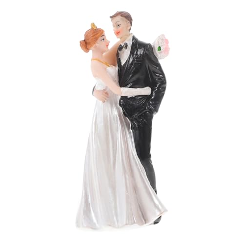 PHENOFICE Hochzeitstortendekoration, Tischpaarpuppe, Hochzeitsaccessoire Für Braut Und Bräutigam, Multifunktionale Hochzeitsdekoration, Tischfigur Für Braut Und Bräutigam, Kuchendekoration, PHENOFICE Hochzeitstortendekoration, Tischpaarpuppe, Hochzeitsaccessoire Für Braut Und Bräutigam, Multifunktionale Hochzeitsdekoration, Tischfigur Für Braut Und Bräutigam, Kuchendekoration, von PHENOFICE