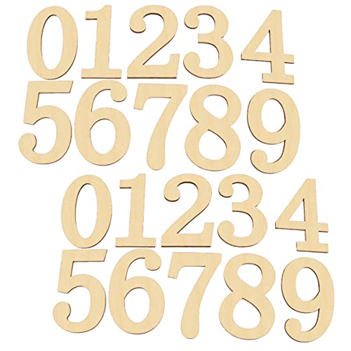 PHENOFICE Holz-Zahlen-Ornamente 2er-Pack Pädagogisches Mathematik-Spielzeug Beige Für Jungen Und Mädchen Lernen Und Heimdekoration PHENOFICE Holz-Zahlen-Ornamente 2er-Pack Pädagogisches Mathematik-Spielzeug Beige Für Jungen Und Mädchen Lernen Und Heimdekoration von PHENOFICE