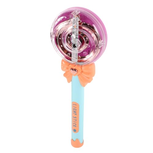 PHENOFICE Interaktiver Lollipop Lichtstab für Mädchen mit Musik und Leuchtenden LED Lichtern Märchenstab für Rollenspiele und Partys für Geburtstagsgeschenke Batterien nicht Enthalten von PHENOFICE