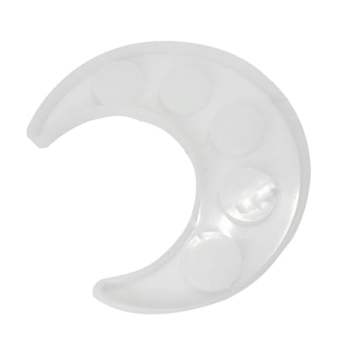 PHENOFICE Mondförmige Silikonform für Untersetzer Epoxidharz Tablett Gießform Wiederverwendbar Leicht zu Reinigen für Diy Kristallharz und Personalisierte Trinkglashalterungen PHENOFICE Mondförmige Silikonform für Untersetzer Epoxidharz Tablett Gießform Wiederverwendbar Leicht zu Reinigen für Diy Kristallharz und Personalisierte Trinkglashalterungen von PHENOFICE
