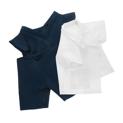 PHENOFICE Plüsch Arzt Bär Kleidung Bär Kleid Jungen Und Mädchen Rolle-Spielen Set 25cm Puppe Outfit PHENOFICE Plüsch Arzt Bär Kleidung Bär Kleid Jungen Und Mädchen Rolle-Spielen Set 25cm Puppe Outfit von PHENOFICE