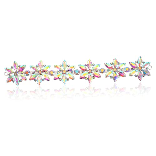 PHENOFICE Rhinestone Applikation für Hochzeitskleider Strass Verzierung für Brautgürtel Taschen und Kleidung Vielseitig Einsetzbar für Hochzeiten und Feste von PHENOFICE