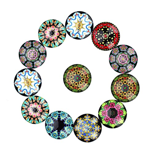 PHENOFICE Schmuckaufnäher Runde Glas-cabochons Gemischte Farben Edelstein-glasaufkleber Diy-schmuckmaterial Für Dekoration Ohrringe Und Mehr PHENOFICE Schmuckaufnäher Runde Glas-cabochons Gemischte Farben Edelstein-glasaufkleber Diy-schmuckmaterial Für Dekoration Ohrringe Und Mehr von PHENOFICE