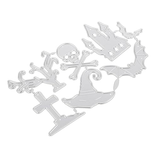 PHENOFICE Stanzformen Aus Kohlenstoffstahl, Halloween DIY Schablonen, Halloween Stanzformen, Papier, Halloween Heimdekor, Papier Stanzformen, Metall Stanzformen, Stanzformen, Halloween von PHENOFICE
