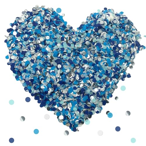 10000 Stück rundes biologisch abbaubares Konfetti, 1 cm, rund, Hochzeitskonfetti, biologisch abbaubar, romantisches Tischkonfetti für Hochzeiten, Jubiläen, Babypartys, umweltfreundliche 10000 Stück rundes biologisch abbaubares Konfetti, 1 cm, rund, Hochzeitskonfetti, biologisch abbaubar, romantisches Tischkonfetti für Hochzeiten, Jubiläen, Babypartys, umweltfreundliche von PHIOMUUE