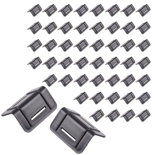 PHMING 50 Stück Kantenschoner L-Form, Kantenschutz Schwarz, PP-Material Kantenschutz Spanngurte, für Transport, Logistik, Behoben, Nur 2 MM Dick PHMING 50 Stück Kantenschoner L-Form, Kantenschutz Schwarz, PP-Material Kantenschutz Spanngurte, für Transport, Logistik, Behoben, Nur 2 MM Dick von PHMING