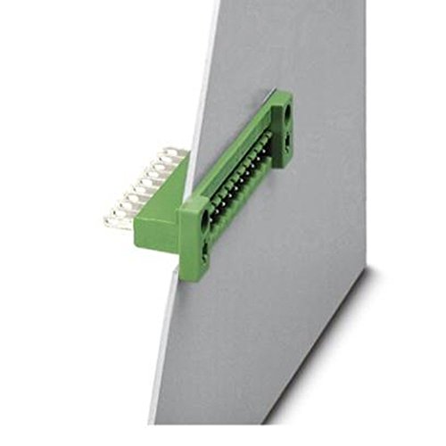 PHOENIX CONTACT DFK-MSTB 2.5/4-G-5.08 WW(1X1) Durchführungsgrundleiste, 2.5mm² Nennquerschnitt, 12A Nennstrom, 320V Bemessungsspannung, 5.08 mm Rastermaß, 4.524g, Grün, 50 Stück von PHOENIX CONTACT