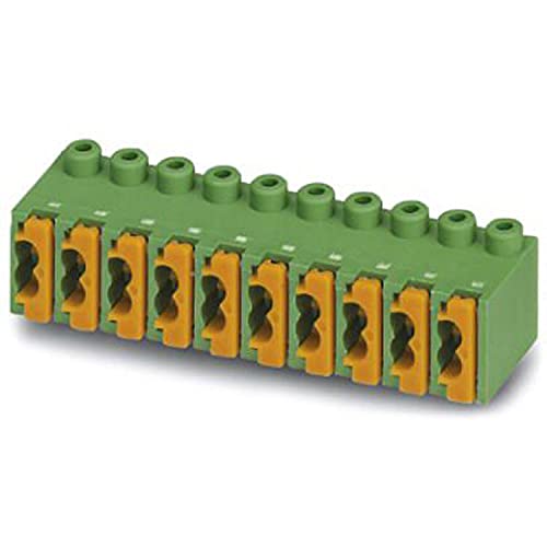 PHOENIX CONTACT FK-MPT 0,5/3-ST-3,5 Leiterplattenstecker, Grün, 0.5mm² Nennquerschnitt, 6 Anzahl der Anschlüsse, FK-MPT 0,5/..-ST Artikelfamilie, 3.5mm Rastermaß, 50 Stück PHOENIX CONTACT FK-MPT 0,5/3-ST-3,5 Leiterplattenstecker, Grün, 0.5mm² Nennquerschnitt, 6 Anzahl der Anschlüsse, FK-MPT 0,5/..-ST Artikelfamilie, 3.5mm Rastermaß, 50 Stück von PHOENIX CONTACT