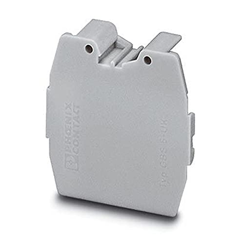 PHOENIX CONTACT GBS 5-UK Schildchenträger für alle Klemmen für die Trennscheibe TS-KK3 Vorgesehen ist, 5mm Breite, Grau, 100 Stück PHOENIX CONTACT GBS 5-UK Schildchenträger für alle Klemmen für die Trennscheibe TS-KK3 Vorgesehen ist, 5mm Breite, Grau, 100 Stück von PHOENIX CONTACT