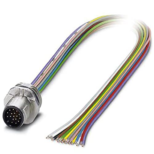 PHOENIX CONTACT SACC-E-MS-17CON-M16/0.5 SCO Einbausteckverbinder, 17-Polig, mit 0.5m PVC-Litze, 17 x 0.14mm² Leiterquerschnitt PHOENIX CONTACT SACC-E-MS-17CON-M16/0.5 SCO Einbausteckverbinder, 17-Polig, mit 0.5m PVC-Litze, 17 x 0.14mm² Leiterquerschnitt von PHOENIX CONTACT