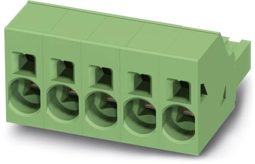 PHOENIX CONTACT SPC 16/2-ST-10,16 Leiterplattenstecker, 76 A, 1000 V, 16 mm² Nennquerschnitt, Grün, 2 Anzahl der Potenziale, SPC 16/..-ST Artikelfamilie, 10,16 mm Rastermaß, 50 Stück von PHOENIX CONTACT