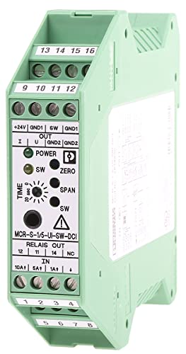 Phoenix Contact MCR-S-1 Strommessumformer, Stromwandler 20 → 30V dc, Strom 11A EIN 0 → 20mA AUS von PHOENIX CONTACT