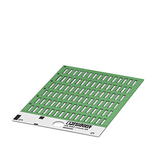 Phoenix us-wmt – Marker Kabel (15 x 4) CUS grün von PHOENIX CONTACT