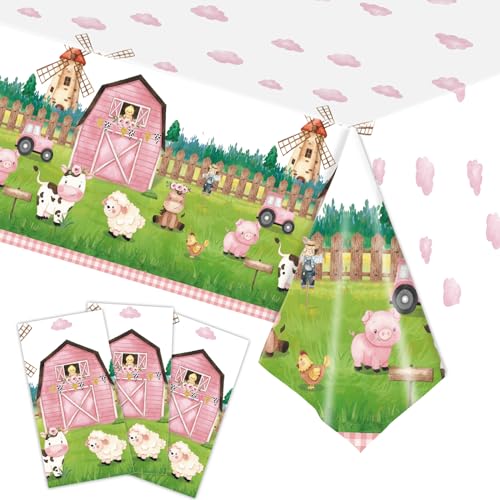 PHOGARY Bauernhof Tischdecke Grün Einweg Tischdecke Party Animals Deko 137x274 cm Bauernhof Geburtstag Deko Party Geburtstagsdekoration für Kindergeburtstag Deko Mädchen Geburtstag Partydekorationen PHOGARY Bauernhof Tischdecke Grün Einweg Tischdecke Party Animals Deko 137x274 cm Bauernhof Geburtstag Deko Party Geburtstagsdekoration für Kindergeburtstag Deko Mädchen Geburtstag Partydekorationen von PHOGARY