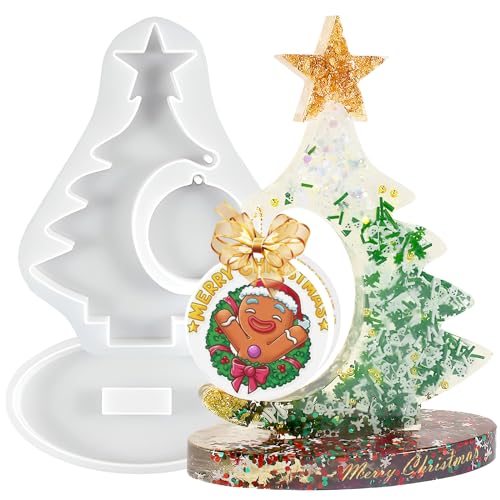 PHOGARY Silikonformen Epoxidharz Formen Gießformen Weihnachten, Weihnachtsbaum Resin Gießform Silikon, Foto Harz Gießen Set Formen Epoxid Harz Silikonform Weihnachten Schmuck Epoxidharz Form Christmas PHOGARY Silikonformen Epoxidharz Formen Gießformen Weihnachten, Weihnachtsbaum Resin Gießform Silikon, Foto Harz Gießen Set Formen Epoxid Harz Silikonform Weihnachten Schmuck Epoxidharz Form Christmas von PHOGARY