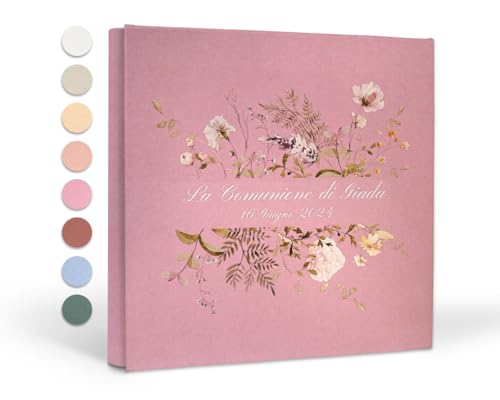 PHOTOCITY Gästebuch Hochzeitsgästebuch, Hardcover – Hochzeitsgästebuch – personalisiertes Hochzeitsgästebuch – Hochzeits-Widmungsbuch (Camoscio, 30x30 60 pagine) von PHOTOCITY
