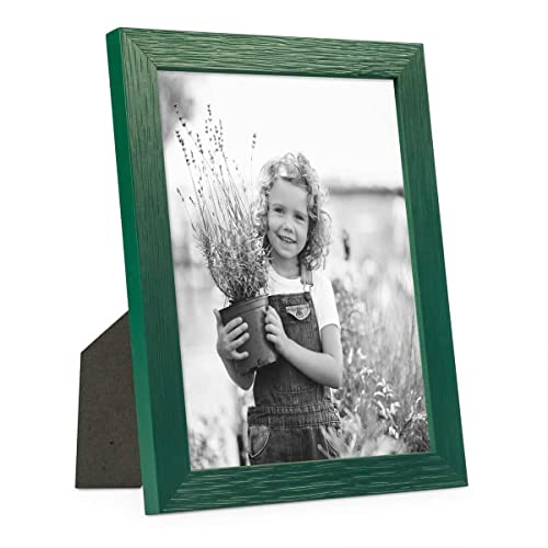 PHOTOLINI Bilderrahmen Kinderzimmer 15x20 cm Dunkelgrün, Wechselrahmen farbig, Holz, Acrylglas, Made in Germany, zum Aufstellen & Aufhängen, mit Zubehör - für bunte Kinderbilder PHOTOLINI Bilderrahmen Kinderzimmer 15x20 cm Dunkelgrün, Wechselrahmen farbig, Holz, Acrylglas, Made in Germany, zum Aufstellen & Aufhängen, mit Zubehör - für bunte Kinderbilder von PHOTOLINI