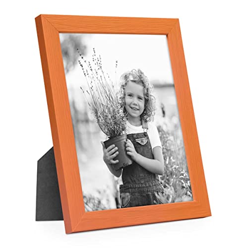 PHOTOLINI Bilderrahmen Kinderzimmer 15x20 cm Orange, Wechselrahmen farbig, Holz, Acrylglas, Made in Germany, zum Aufstellen & Aufhängen, mit Zubehör - für bunte Kinderbilder PHOTOLINI Bilderrahmen Kinderzimmer 15x20 cm Orange, Wechselrahmen farbig, Holz, Acrylglas, Made in Germany, zum Aufstellen & Aufhängen, mit Zubehör - für bunte Kinderbilder von PHOTOLINI