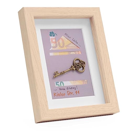 PHOTOLINI 3D Bilderrahmen zum Befüllen 15x20 Natur, 1,5 cm tiefer Objektrahmen mit Glas, tiefer Bilderrahmen 15x20 Holz MDF mit Passepartout, Dicker 3D Rahmen befüllbar für Gegenstände Geschenk PHOTOLINI 3D Bilderrahmen zum Befüllen 15x20 Natur, 1,5 cm tiefer Objektrahmen mit Glas, tiefer Bilderrahmen 15x20 Holz MDF mit Passepartout, Dicker 3D Rahmen befüllbar für Gegenstände Geschenk von PHOTOLINI